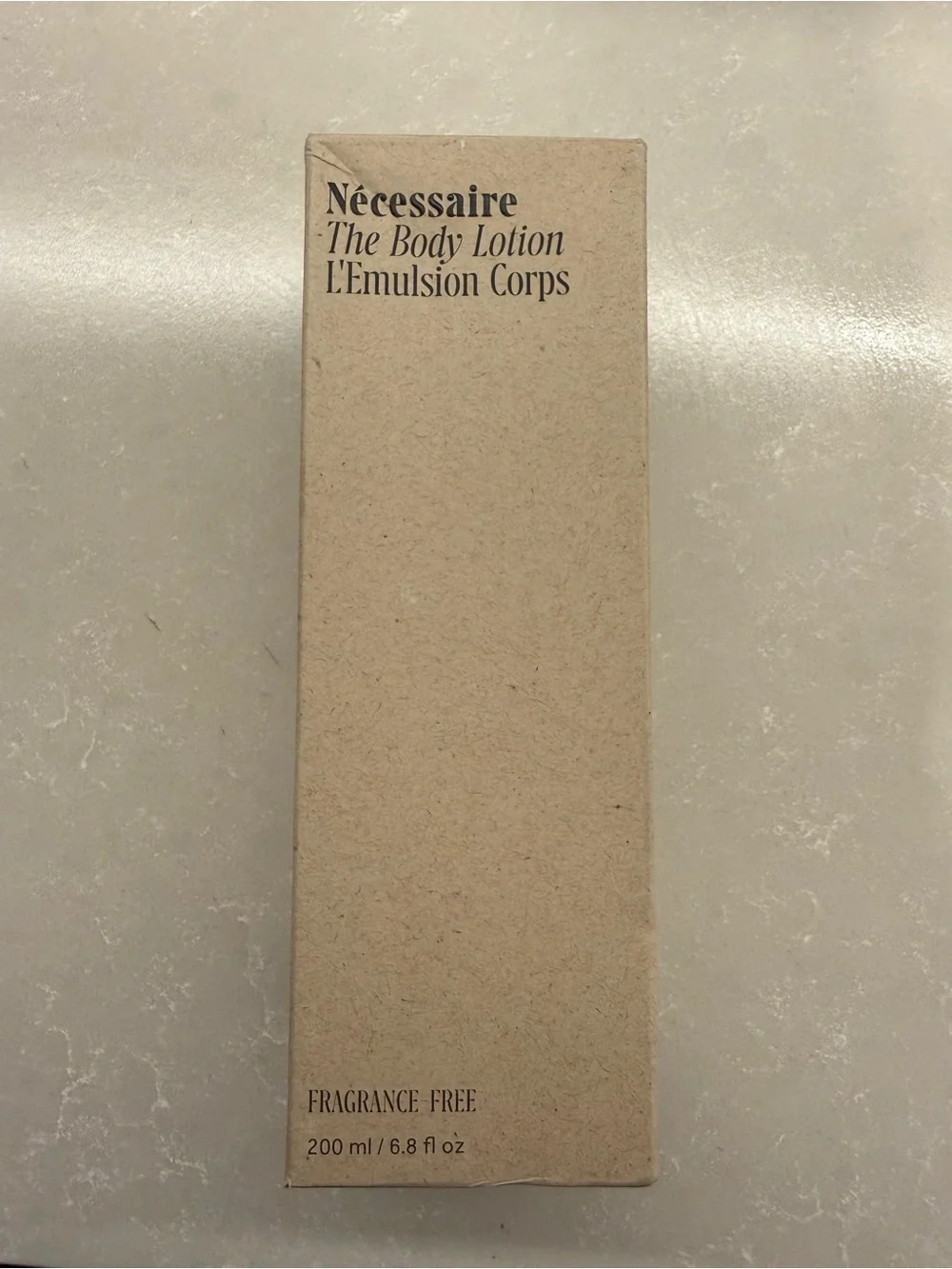 Nécessaire The Body Lotion — Fragrance-Free Body Lotion (Beige)